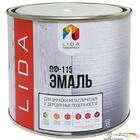 Эмаль ПФ-115 нуга-коричневая Lida